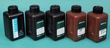 5x Kaiser 1000ml Flaschen Für Farb- Fotolabor Color Lab. 19069