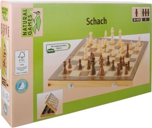 Natural games schachkassette - natural,