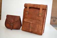 Combo Distressed braun Leder