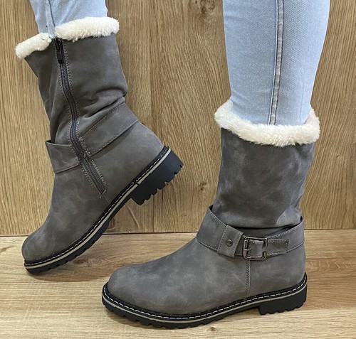 Damen stiefeletten warm - damen,