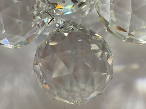 Kristall glas kugel 50mm - glas,