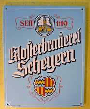 Emailleschild klosterbrauerei - emailleschild,