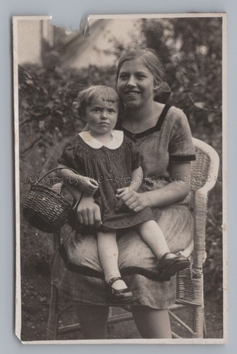 Mädchen und kind portrait - und,