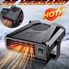 12V Auto Heizlüfter 2in1 300W KFZ Keramik Heizer Zusatzheizung Scheibenenteiser