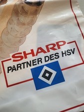 HSV Vintage PLASTIKTÜTE 2 Stück SHARP Partner des HSV  80er