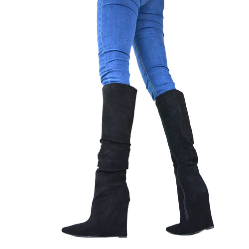 Kniehohe stiefel designer - kniehohe,