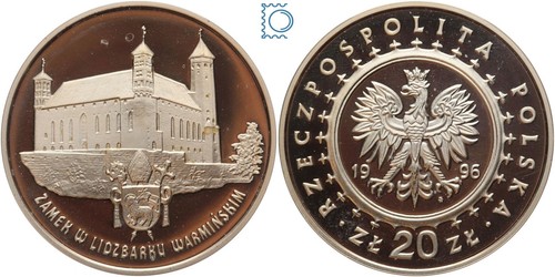 Polen zloty 1996 - 20, w