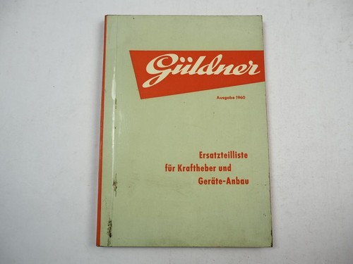 Güldner schlepper kraftheber - güldner,