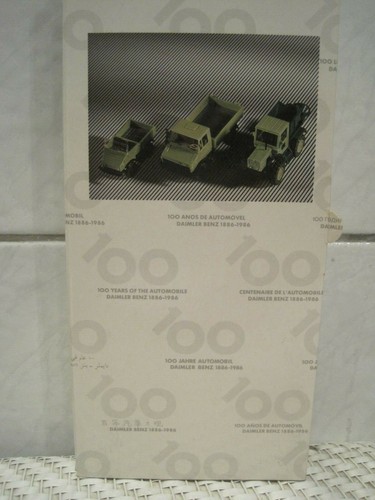 100 jahre daimler benz - 100,