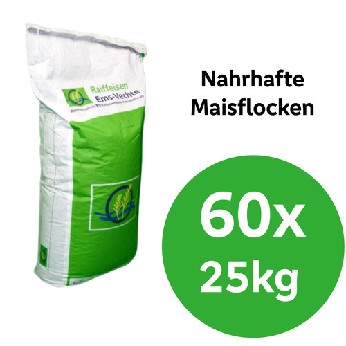 Maisflocken 25 kg sack - maisflocken,,