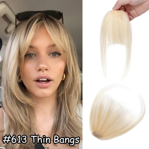 Echthaar pony luft bangs - pony,