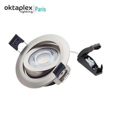 LED Einbaustrahler warmweiß 3000K Flach Einbauspot IP20 Deckenstrahler Spot 5W