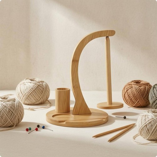 Rotierender garnspulenhalter - rotierender,