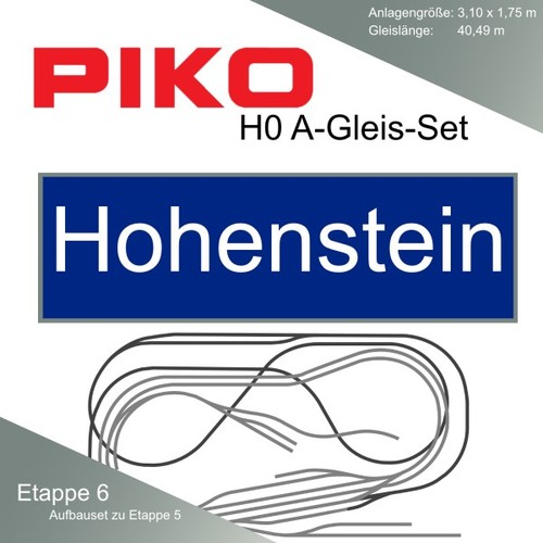 Piko gleis hohenstein - a-gleis,