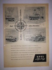 2X ORIGINAL 1953 1959 OPEL