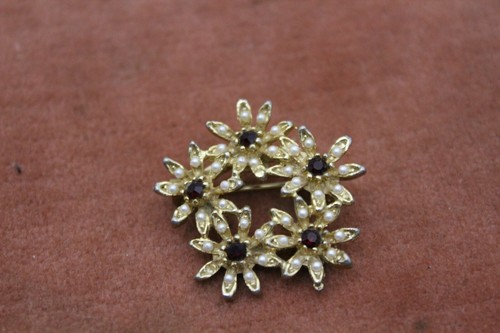 Schöne vintage brosche mit - schöne,