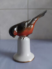Galluba und Hoffmann-~Porzellanfigur-~Gimpel-~Vogel-~