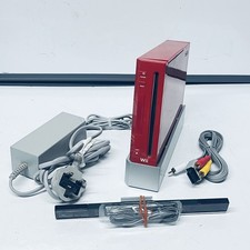 Nintendo Wii Konsole Rot 25th