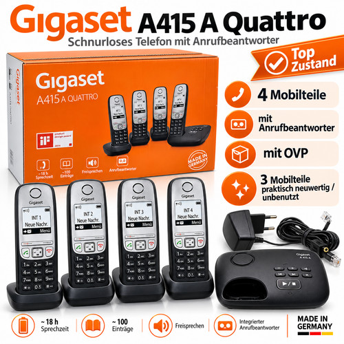 Gigaset a415a quattro - quattro, |