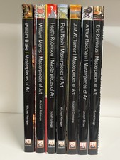 Masterpieces of Art Collection 7 Book Lot Flame Tree Art Illustrated Monographs