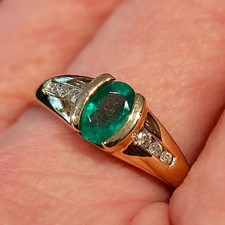 Eleganter Bandring aus 585er