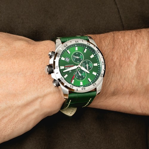 Festina herrenuhr leder - herrenuhr,