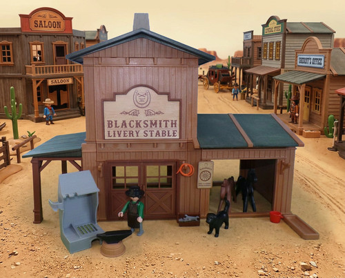 Playmobil westernhaus custom - playmobil,