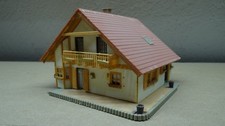 Bauernhaus Spur H0 aufgebaut