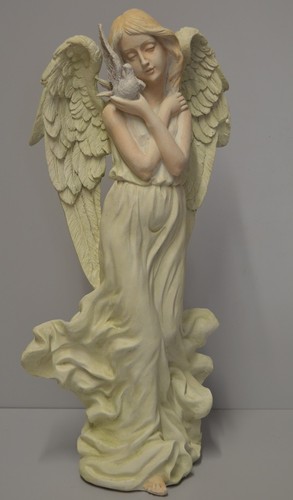 Engel des friedens mit taube - engel,