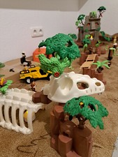 Playmobil 2 x Dschungel Ruine 3015 + 3016 3018 3413 Inka Maja Indianer Dino Jeep