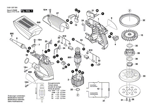 Bosch ersatzteile für gex - bosch,