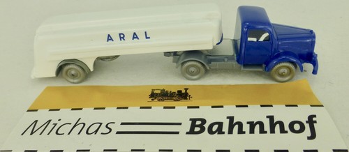 Aral blau weiß - aral, tanklastwagen