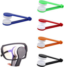 Mini Brillenreinigungsgerät 5 Stück Peeps Brillenreiniger Brillenputz Bürste