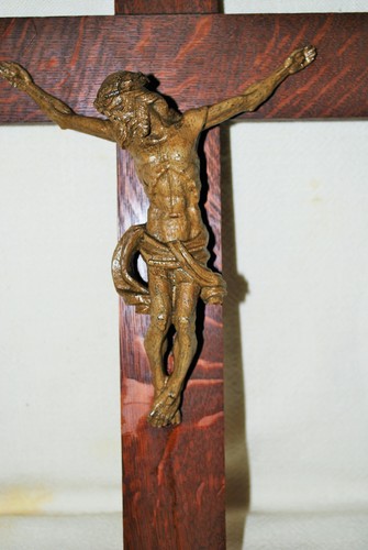 Sehr alter kruzifix kreuz - alter,