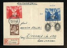 DDR Nr.284-285 u.a. R-BRIEF