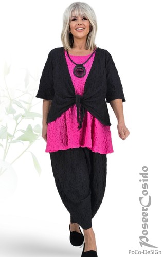 Lagenlook bolero cloque - lagenlook,