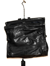 Tumi Kleidersack Leder schwarz