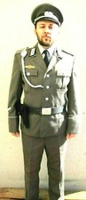 NVA Uniform  Schirmmütze Fasching Karneval Ostalgie ähn.Wehrmacht  Gr. 52  DDR 