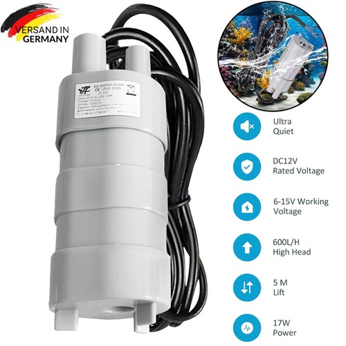 10l min tauchpumpe 12v - 10l/min, dc