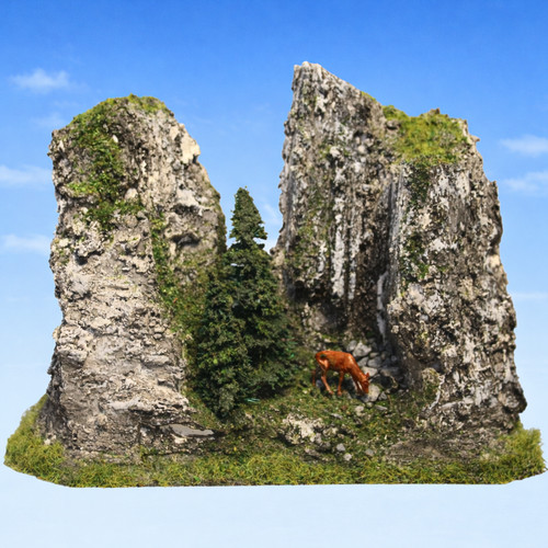 Diorama 87 berg - diorama, 1:87#berg