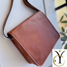 Leder kuriertasche - leder,
