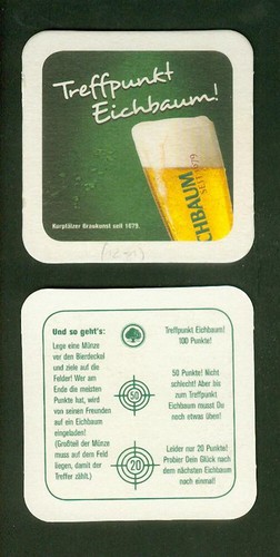 Bierdeckel eichbaum bier - bierdeckel,