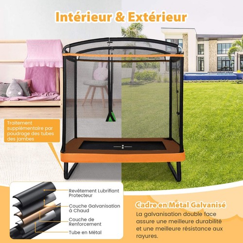 Fuß kinder trampolin mit - 6,