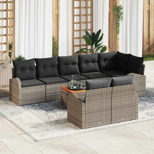 Gartensofa set mit kissen - gartensofa-set, 9