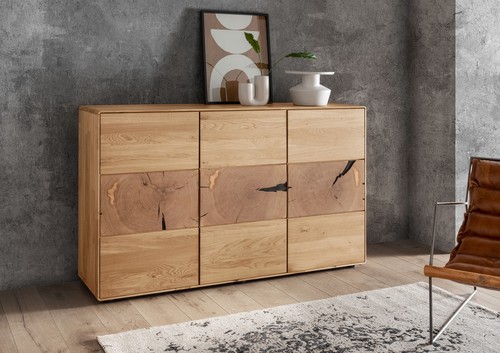 Sideboard mit holztüren 150cm - sideboard,