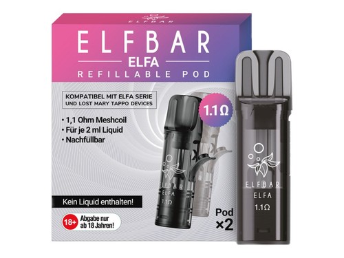 Elfbar elfa refillable pod - elfbar,