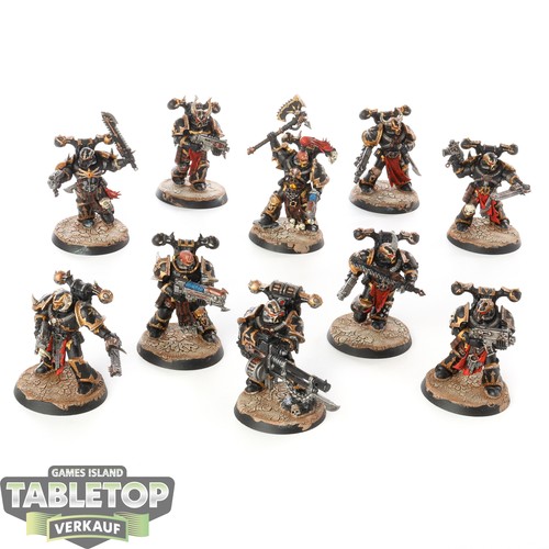 Chaos space marines 10x - marines,