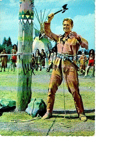 Lex barker original signiert - barker,