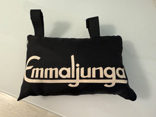 Original Emmaljunga Regenverdeck/ Regenschutz/ Rain Cover, black mit Tasche neu