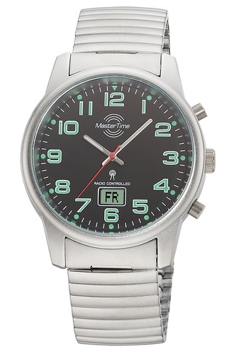 Master time herren funkuhr - time, mit